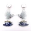 WINTERSHEART BLUE WILLOW DOVE EARRINGS