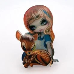 WINTERSHEART ALICE AND THE FAWN BROOCH