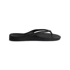 ARCHIES ARCH SUPPORT THONGS - BLACK -Mary Shoes Shop Black4 800x