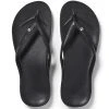ARCHIES ARCH SUPPORT THONGS - BLACK CRYSTAL