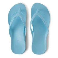 ARCHIES ARCH SUPPORT THONGS - SKY BLUE