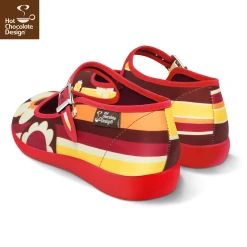 HOT CHOCOLATE DESIGN 1970 MJ's -Mary Shoes Shop Chocolaticas 1970 womens Mary Jane Flat Back 800x