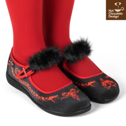 HOT CHOCOLATE DESIGN SALEM MJ's 11 HOT CHOCOLATE DESIGN SALEM MJ's -Mary Shoes Shop Chocolaticas Salem womens Mary Jane Flat Legs 44641d77 7e6d 4551 933f 4de69581cf9a 800x