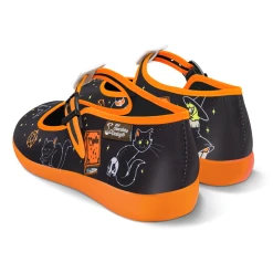 HOT CHOCOLATE DESIGN WITCH UP -Mary Shoes Shop Chocolaticas Witch Up womens Mary Jane Flat Back 800x