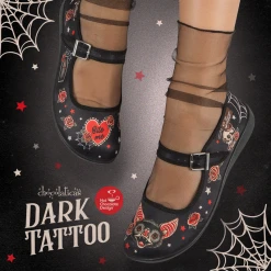 HOT CHOCOLATE DESIGN DARK TATTOO -Mary Shoes Shop Dark Tattoo cuadrado2 800x
