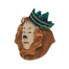 ERSTWILDER COWARDLY LION BROOCH