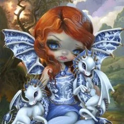 WINTERSHEART BLUE WILLOW DRAGONLINGS BROOCH 6 WINTERSHEART BLUE WILLOW DRAGONLINGS BROOCH -Mary Shoes Shop F29C8F73 BBF6 4331 A13A 8BEAA822C0BC 800x