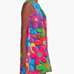 Miss Goody 2 Shoes FLOWER LOVE A-LINE DRESS 9 Miss Goody 2 Shoes FLOWER LOVE A-LINE DRESS -Mary Shoes Shop FlowerLoveSide 800x