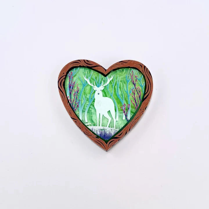 WINTERSHEART HEART OF THE FOREST MINI BROOCH 3 WINTERSHEART HEART OF THE FOREST MINI BROOCH