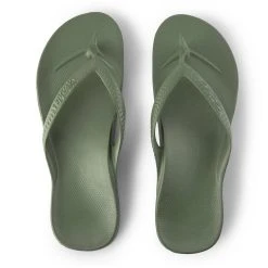 ARCHIES ARCH SUPPORT THONGS - KHAKI