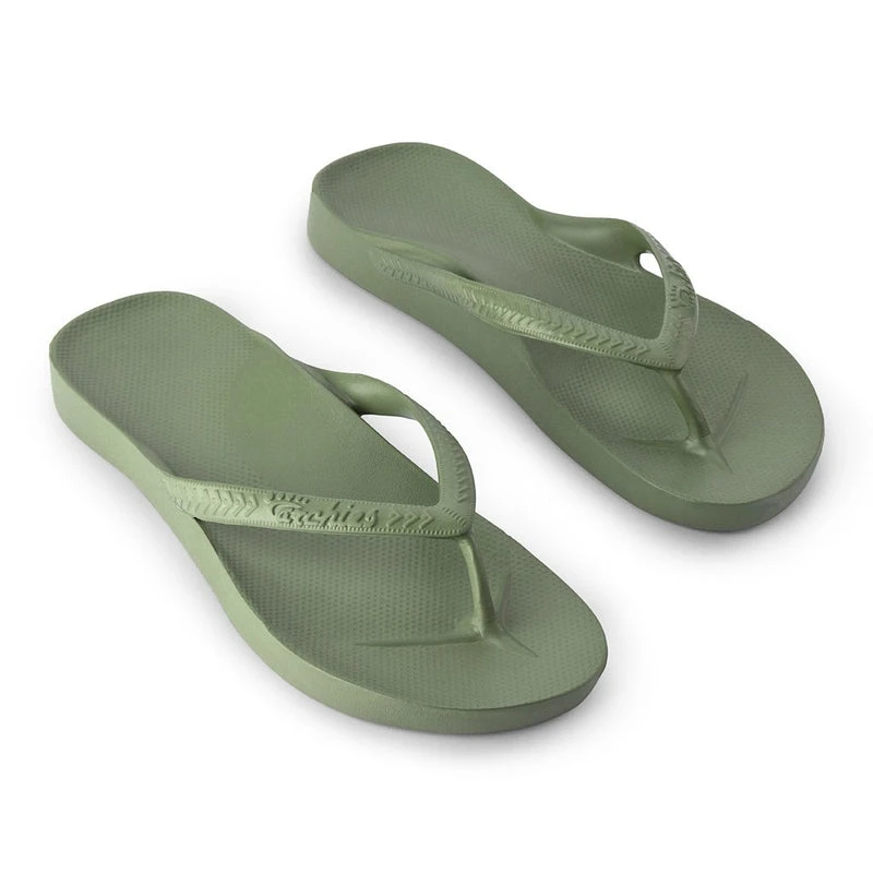 ARCHIES ARCH SUPPORT THONGS - KHAKI 9 ARCHIES ARCH SUPPORT THONGS - KHAKI - Image 7