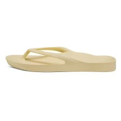 ARCHIES ARCH SUPPORT THONGS - LEMON 11 ARCHIES ARCH SUPPORT THONGS - LEMON -Mary Shoes Shop LemonSide3 800x