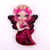 WINTERSHEART PINK LIGHTNING BROOCH -Mary Shoes Shop PinkLightning 800x