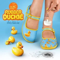 HOT CHOCOLATE DESIGN RUBBER DUCKIE -Mary Shoes Shop RubberDuckie cuadrado 800x