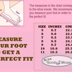 Miss Goody 2 Shoes MISS SOUL -Mary Shoes Shop SizeChartMissSoul 800x