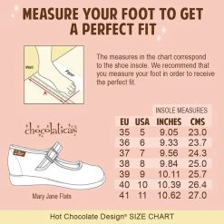 HOT CHOCOLATE DESIGN CYCLOP 11 HOT CHOCOLATE DESIGN CYCLOP -Mary Shoes Shop Size Chart 2a00d1af d1cf 49a8 bde8 98df92d4d04c 800x