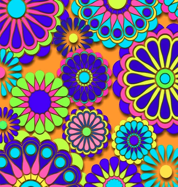 Miss Goody 2 Shoes SPIRAL FLOWERS A-LINE DRESS 5 Miss Goody 2 Shoes SPIRAL FLOWERS A-LINE DRESS - Image 4