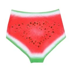 HOT CHOCOLATE DESIGN WATERMELON 2-PIECE BIKINI -Mary Shoes Shop Watermelon swimwear women bottom back 800x