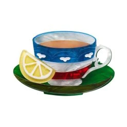 ERSTWILDER CUPPA TEA BROOCH