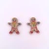 WINTERSHEART GINGERBREAD EARRING STUDS -Mary Shoes Shop gingerbreadearrings 800x