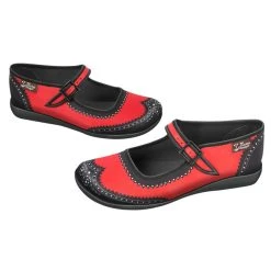 HOT CHOCOLATE DESIGN CLASSIC BROGUE CARMINE -Mary Shoes Shop habana carmine 3lg 800x