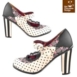 HOT CHOCOLATE DESIGN DORIS -Mary Shoes Shop maryjane heels doris side 800x