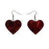 ERSTWILDER SOLID HEART GLITTER RESIN DROP EARRINGS - RED 2 ERSTWILDER SOLID HEART GLITTER RESIN DROP EARRINGS - RED -Mary Shoes Shop solid heart lava resin drop earrings red 800x 0aeea67c 7f54 4e9d 8010 74f535b1f2d7 800x