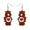 ERSTWILDER TENDERHEART BEAR EARRINGS -Mary Shoes Shop tenderheart bear earrings 800x